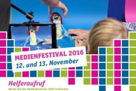 Helfer für das Medienfestival gesucht